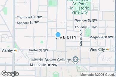Map image of the property - 115 Griffin St NW