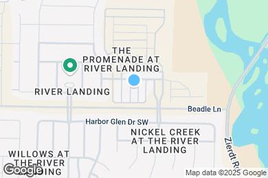 Map image of the property - 419 Falls Pt SW