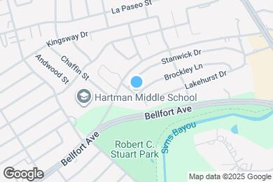 Map image of the property - 7301 Brockley Ln