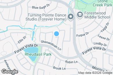 Map image of the property - 2605 Centenary Dr