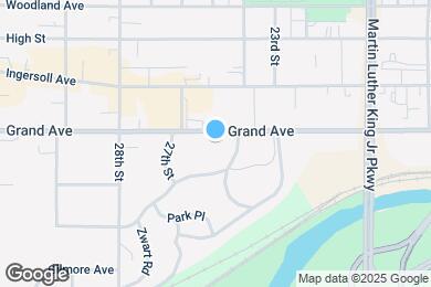 Map image of the property - 2500 Grand Ave