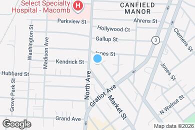 Map image of the property - 171 Clinton St