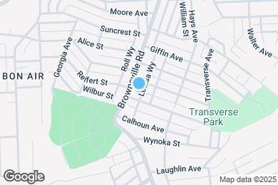Map image of the property - 815 Louisa St