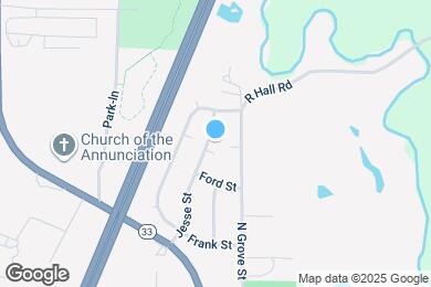 Map image of the property - 711 Jesse Cir