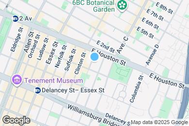 Map image of the property - 154 Attorney St