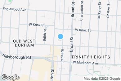 Map image of the property - 907 Iredell St