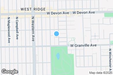 Map image of the property - 6236 N Bell Ave