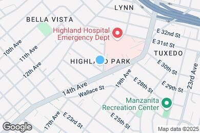 Map image of the property - 1396 E 27th St