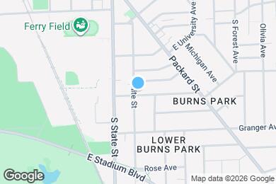 Map image of the property - 803 Dewey Ave