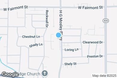 Map image of the property - 1205 H G Mosley Pkwy