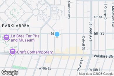 Map image of the property - Miracle Mile Apartments