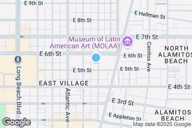 Map image of the property - 521 Olive Ave