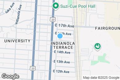 Map image of the property - 380 E 15th Ave