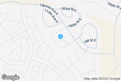 Map image of the property - 18606 112th Ave E