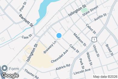 Map image of the property - 100 Albany St