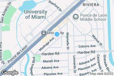 Map image of the property - 1200 Mariposa Ave