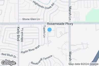 Map image of the property - Fountains of Rosemeade