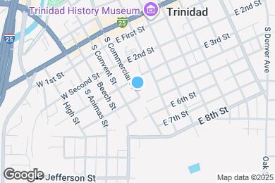 Map image of the property - 414 S Commercial St