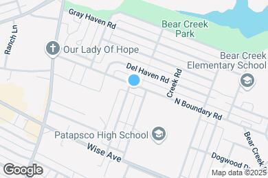 Map image of the property - 8037 North Boundary Rd