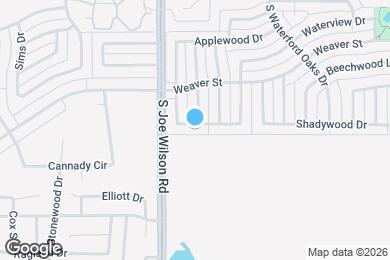 Map image of the property - 816 Willow Wood Dr