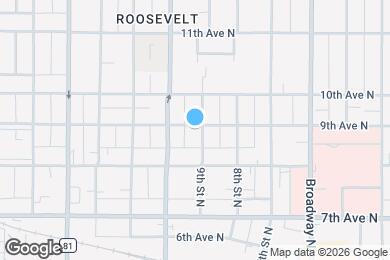 Map image of the property - 824 9th St N