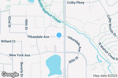 Map image of the property - 8602 Urbandale Ave