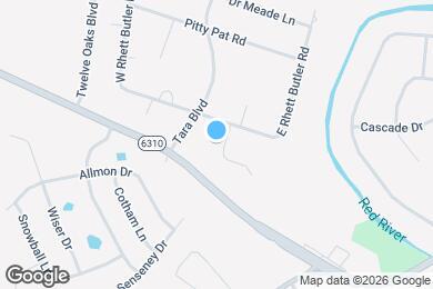 Map image of the property - 1408 Scarlett O'Hara Ct