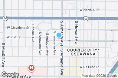 Map image of the property - Case Residences