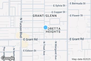 Map image of the property - 2454 N Treat Ave