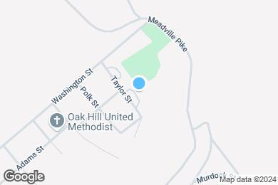 Map image of the property - Oak Hill Apartments