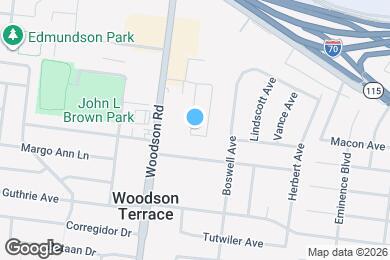 Map image of the property - 4400 Gordon Ave