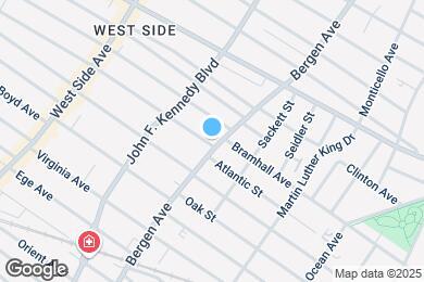 Map image of the property - 441 Bergen Ave