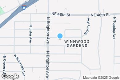 Map image of the property - 5111 NE 46th Terrace