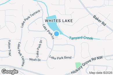 Map image of the property - 3020 Lake Park Ct