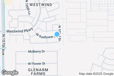 Map image of the property - 10355 W Sunflower Pl