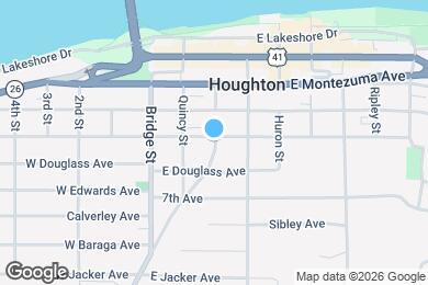 Map image of the property - 400 Pewabic St