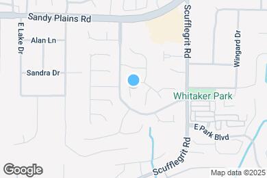 Map image of the property - 1468 Evanston Ln