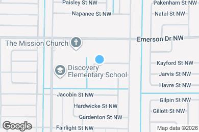 Map image of the property - 1440 Kaslo Cir NW