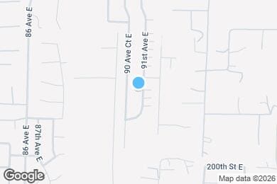 Map image of the property - 19712 91st Ave E