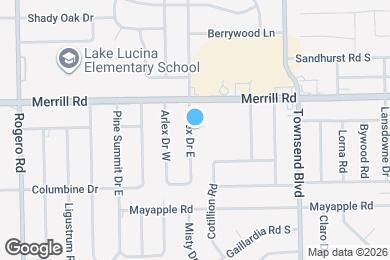 Map image of the property - 2703 Arlex Dr E