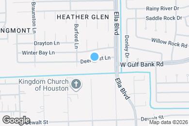 Map image of the property - 2007 Deerhurst Ln