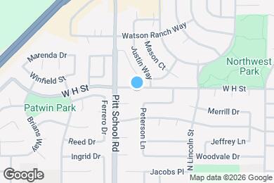 Map image of the property - 1315 W H St