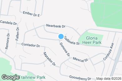 Map image of the property - 2322 Donosa Dr