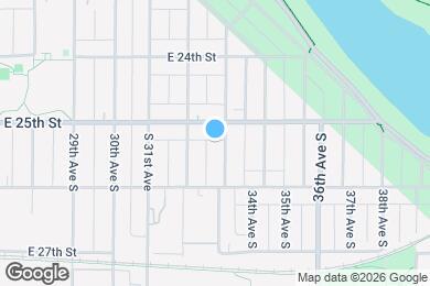 Map image of the property - 2512 33rd Ave S