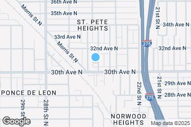 Map image of the property - 3038 25th St N
