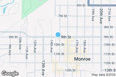 Map image of the property - 1420 9th St