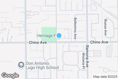 Map image of the property - 4310 Chino Ave