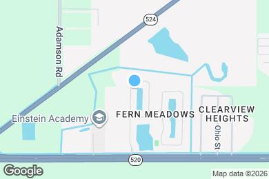 Map image of the property - 551 Cressa Cir