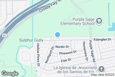 Map image of the property - 14117 Edenglen Dr