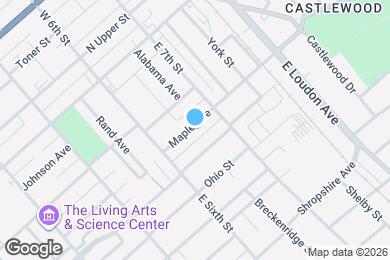 Map image of the property - 620 Maple Ave